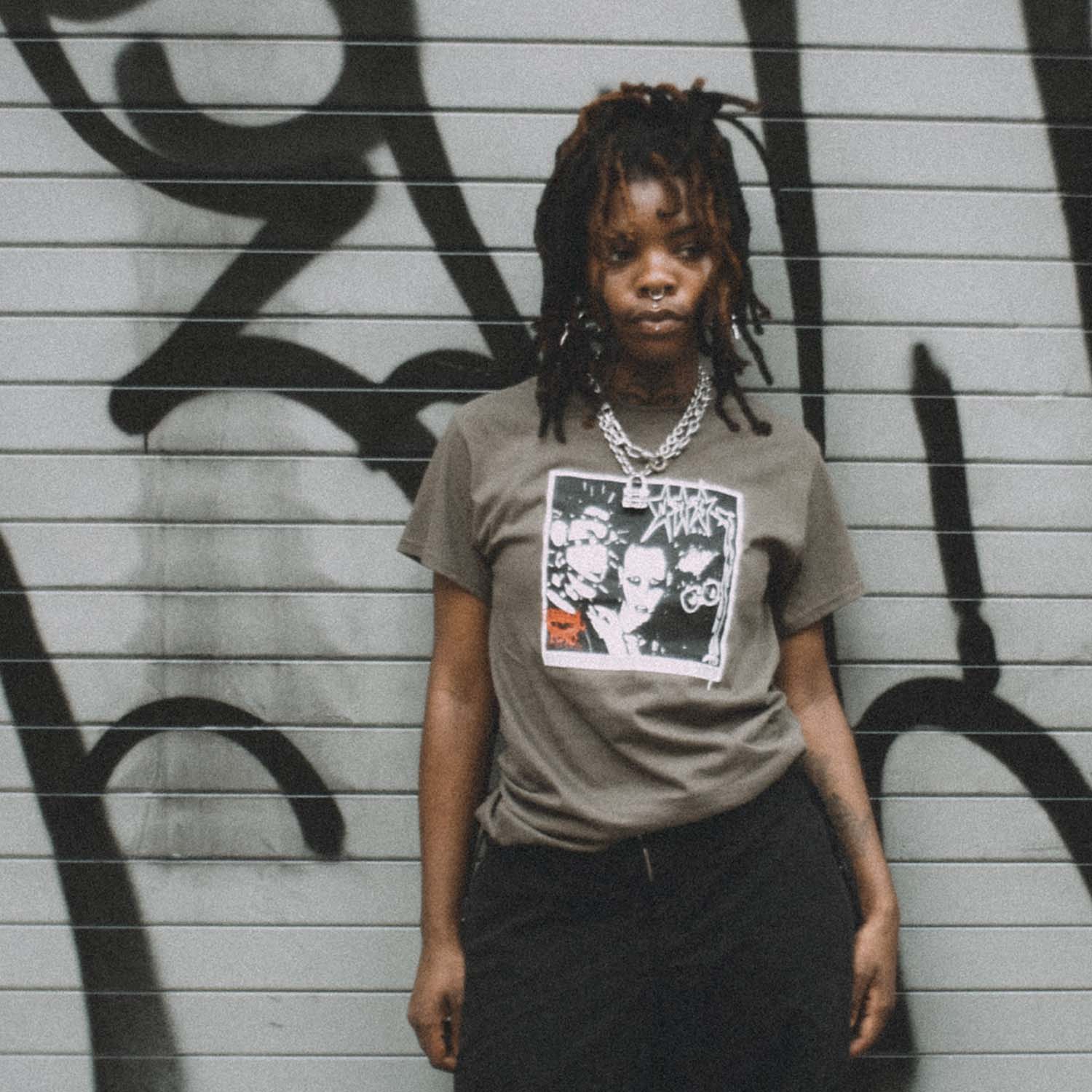 Club Kids Tee- Army Green shirt Personal Fears Personal Fears Club Kids Tee - Army Green - Party Monster Shirt