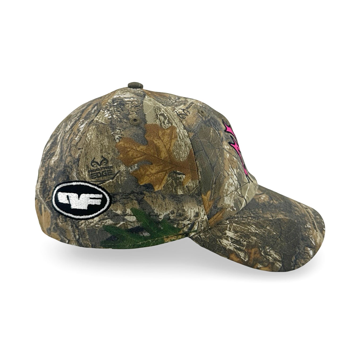 NY Pit Crew Hat - Realtree Camo Hat Personal Fears Personal Fears NY Pit Crew Hat - Camo | Bright Pink NY Logo Over Realtree Camo Hat