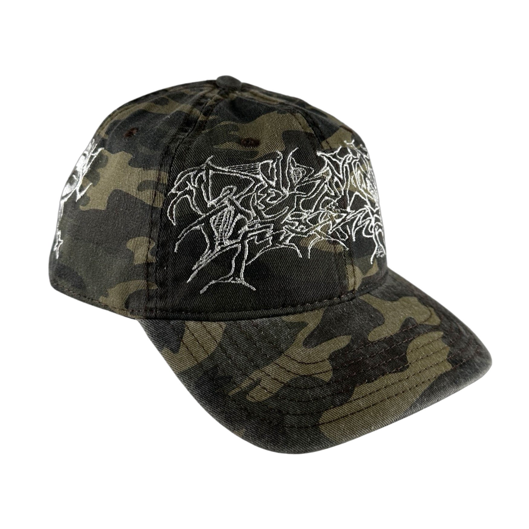AntiStyle Hat - Camo / White Hat Personal Fears Personal Fears AntiStyle Hat - Camo / White - Distressed Camouflage