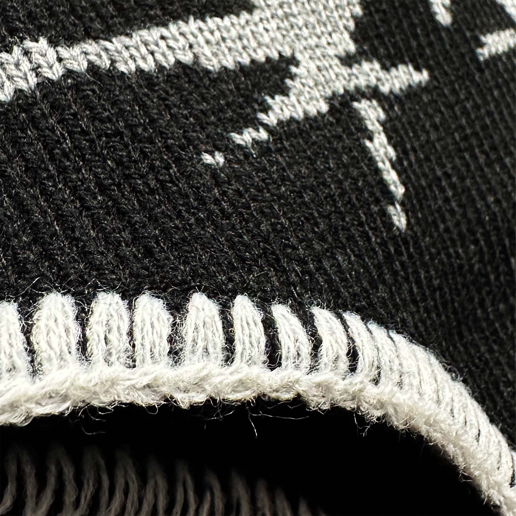 Chemist Ear Flap Beanie Hat Personal Fears Personal Fears Chemist Ear Flap Beanie - Trapper Hat - Thorns Jacquard