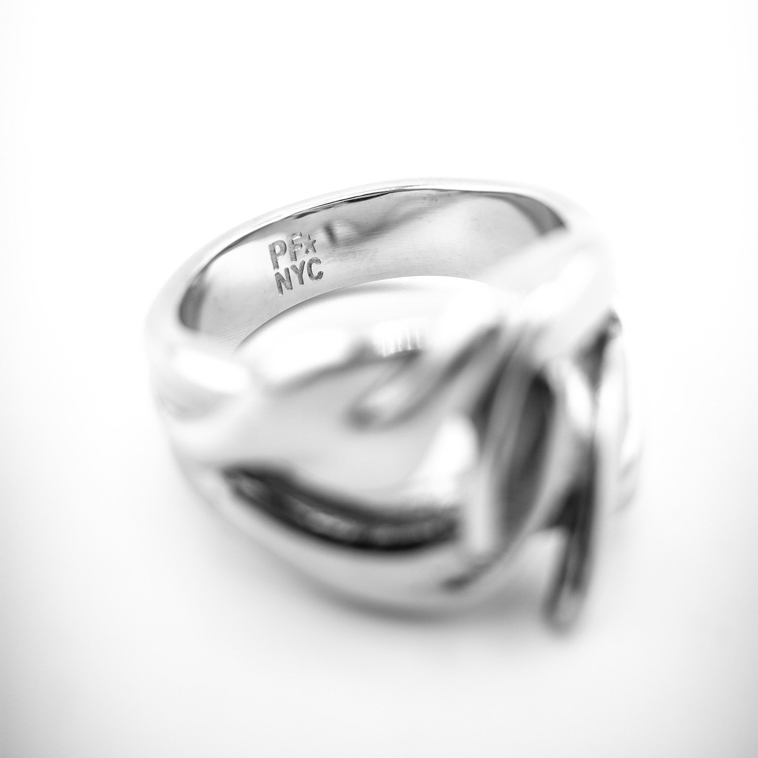 Crawford Ring Ring Personal Fears Personal Fears Crawford Ring | Stainless Steel | Silver Rings
