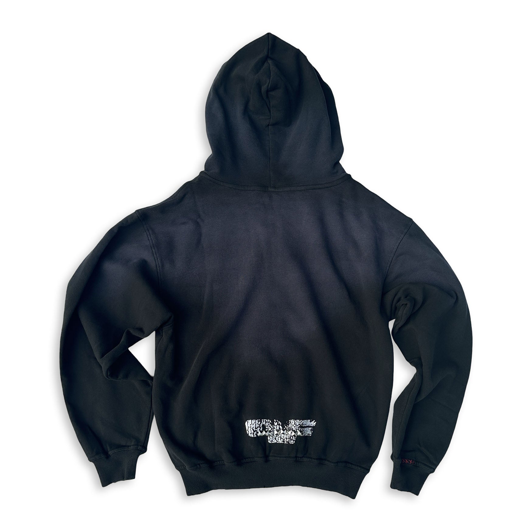 Crust Distressed Hoodie Shirts & Tops Personal Fears Personal Fears