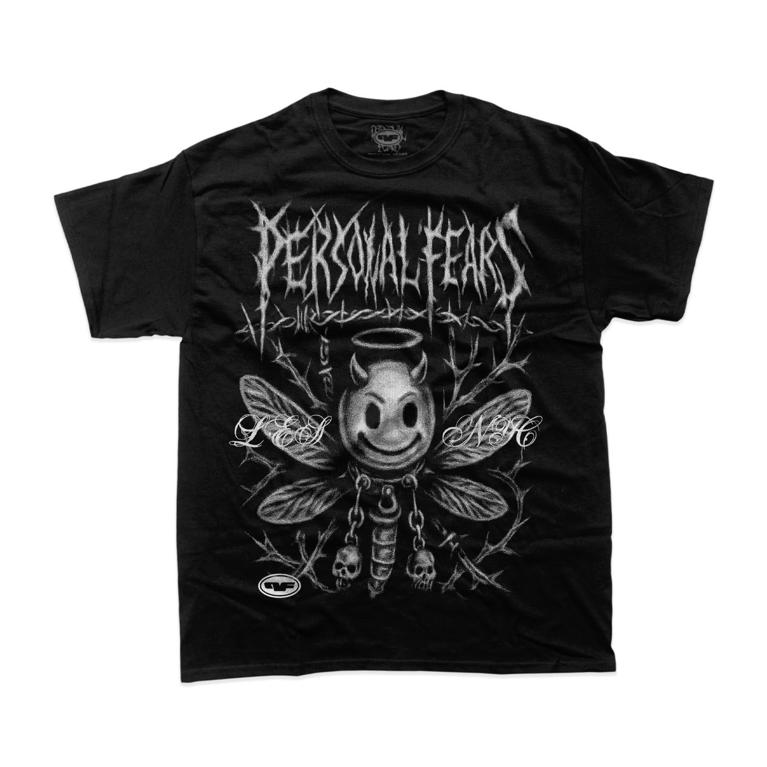 Dragonfly Tee - Black Shirts & Tops Personal Fears Personal Fears