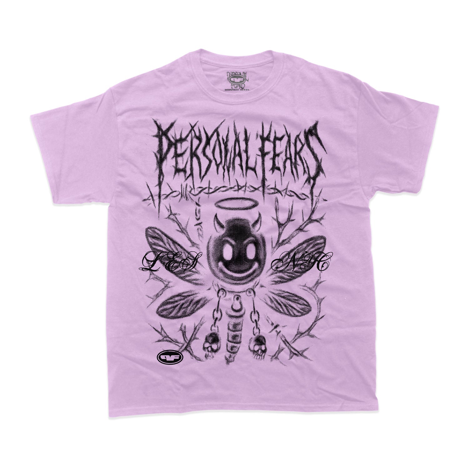 Dragonfly Tee - Pink Shirts & Tops Personal Fears Personal Fears