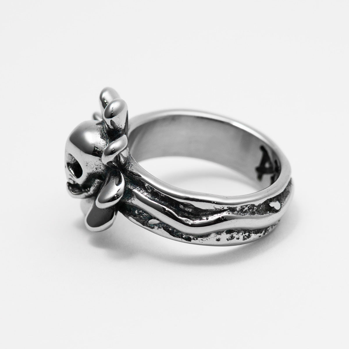 Death Flower 2.0 Ring Rings Personal Fears Personal Fears Death Flower 2.0 Ring - Heavy Jewelry - Silver Ring