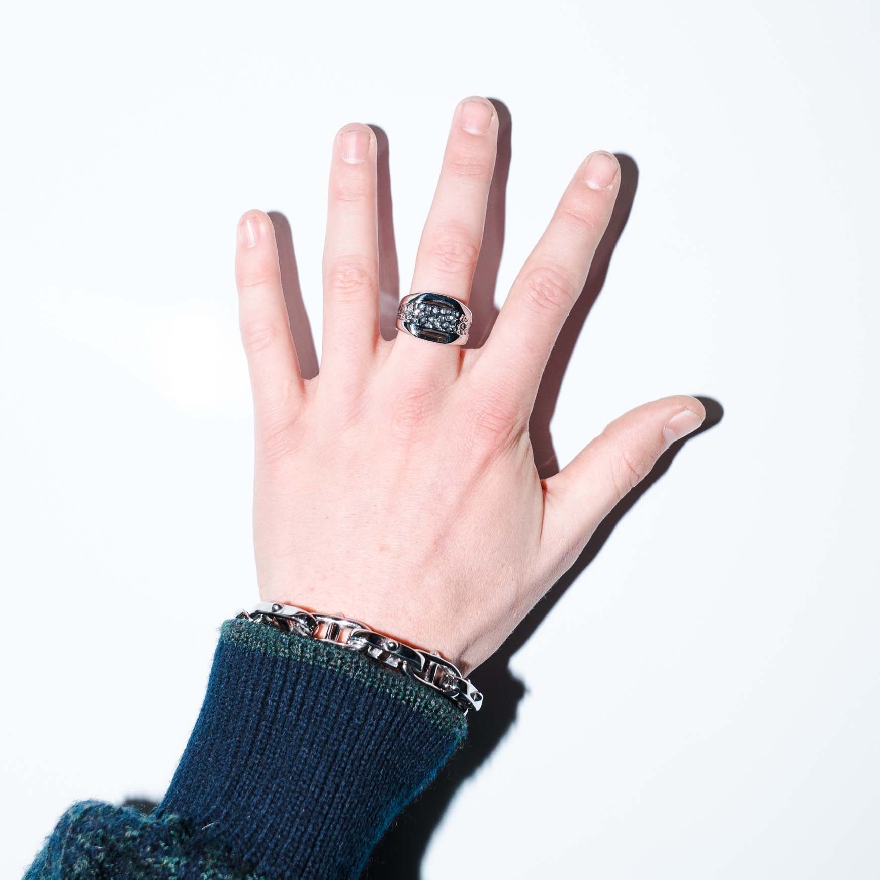 Trypophobia Ring ring Personal Fears Personal Fears Trypophobia Ring - Goth Jewelry - Men's Signet