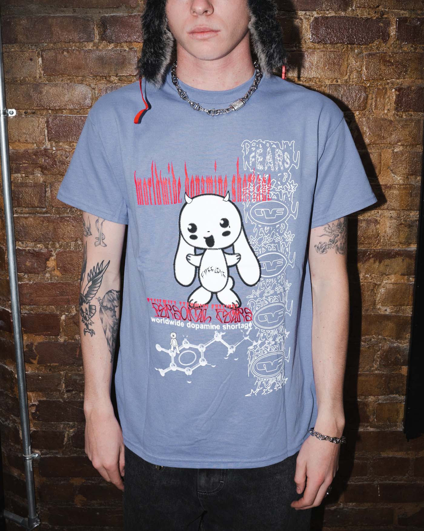 Dopamine Tee- Lilac Shirts & Tops Personal Fears Personal Fears