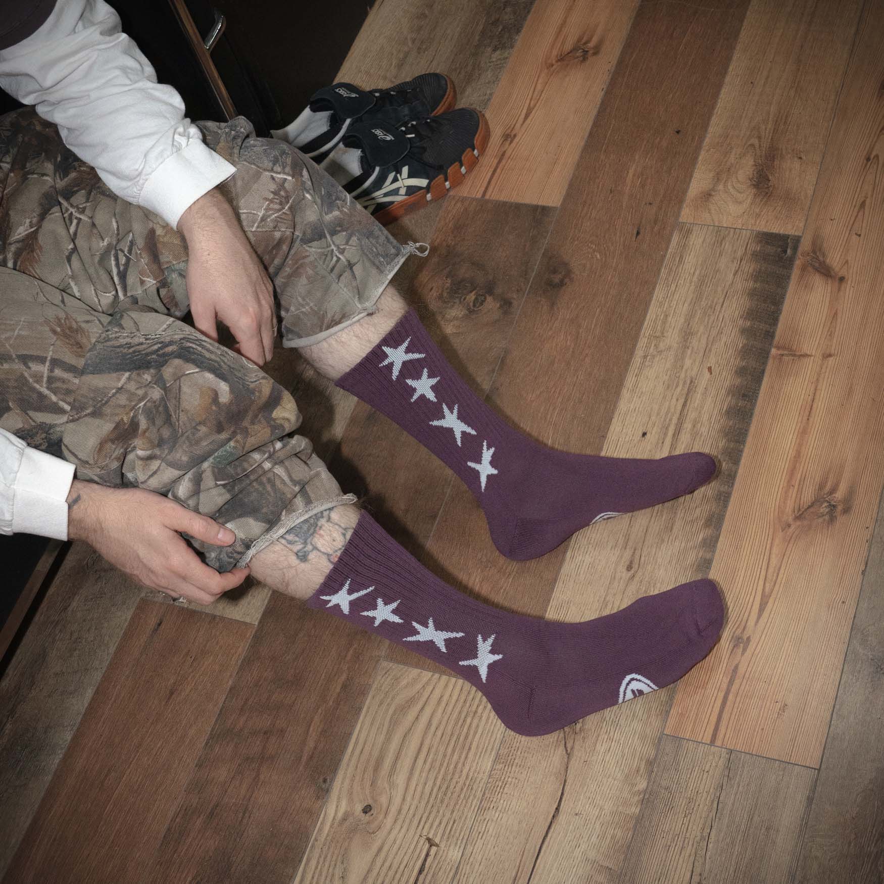 Star Skate Socks  Personal Fears Personal Fears Star Skate Socks - Athletic Socks - Cool Socks