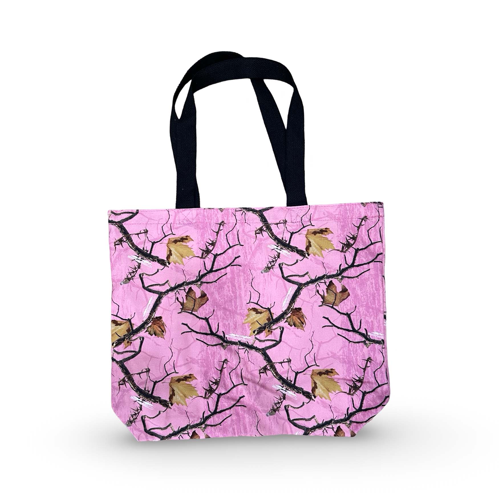 Tote Bag - Pink Woodland Camo  Personal Fears Personal Fears Tote Bag - Pink Woodland Camo | Cute Bags