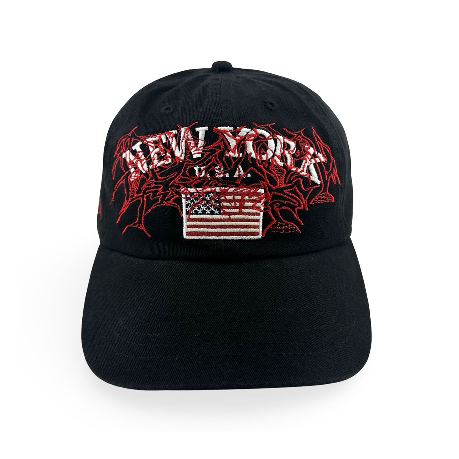 Bootleg Tourist Hat - Black Hat Personal Fears Personal Fears Bootleg New York Tourist Hat - Black | Double Embroidered Dad Hat