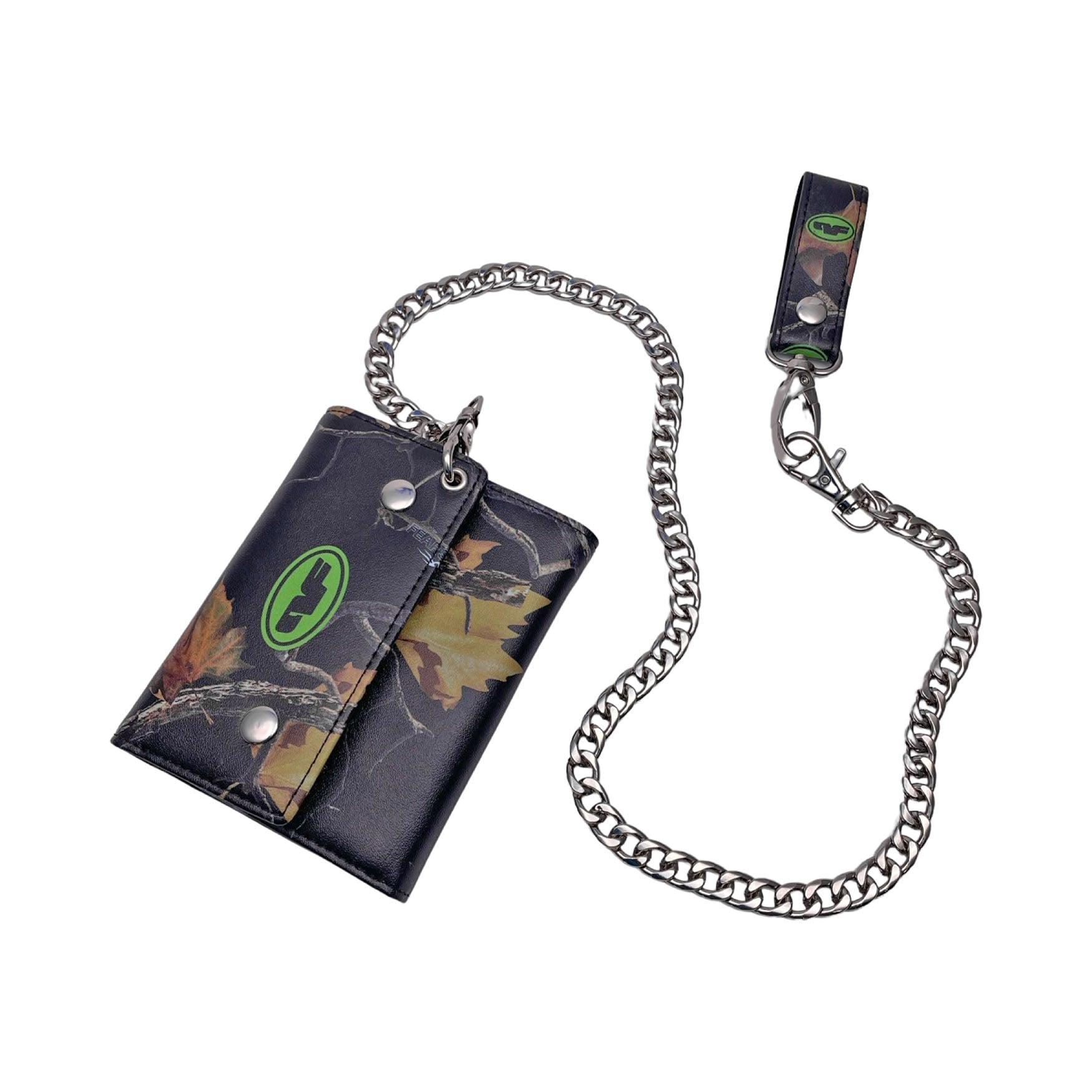 Chain Wallet 3.0 w/ FEARSOFLAUGE™ wallet Personal Fears Personal Fears Chain Wallet 3.0 w/ FEARSOFLAUGE™ - Woodland Camo
