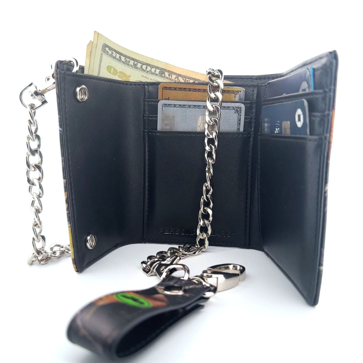 Chain Wallet 3.0 w/ FEARSOFLAUGE™ wallet Personal Fears Personal Fears Chain Wallet 3.0 w/ FEARSOFLAUGE™ - Woodland Camo
