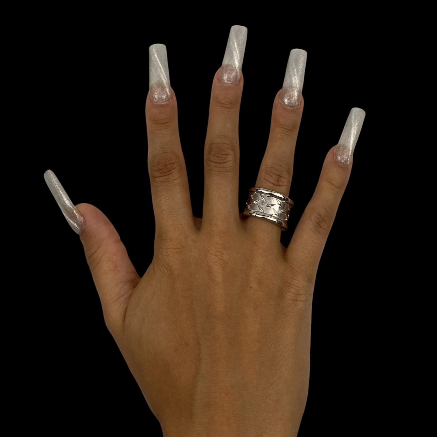 Diamond Plate Ring - Stainless Steel Rings Personal Fears Personal Fears Diamond Plate Ring | Stainless Steel Jewelry | Punk Ring