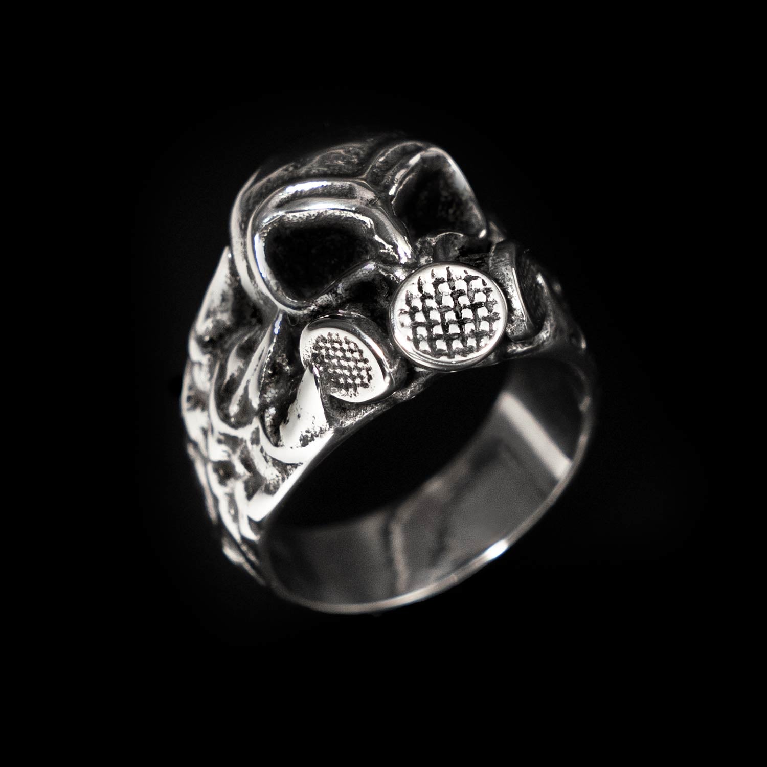 Toxic Gas Mask Ring Rings Personal Fears Personal Fears Toxic Gas Mask Ring | Industrial Jewelry | Punk rings