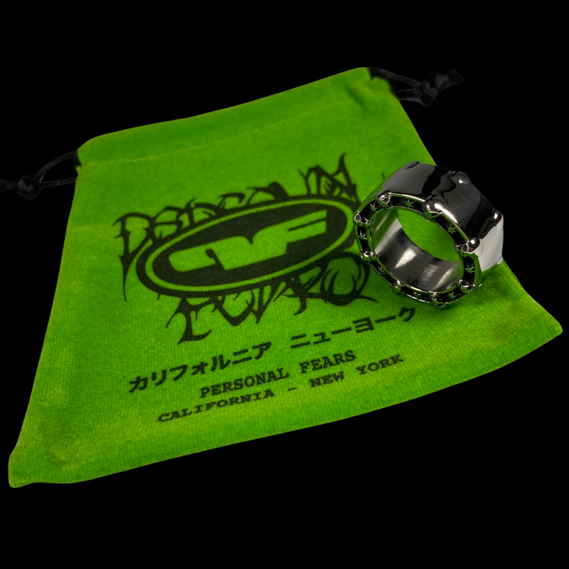 Head Honcho Ring - Stainless Steel Rings Personal Fears Personal Fears Head Honcho Ring | Statement Jewelry Men | Big Skull Ring