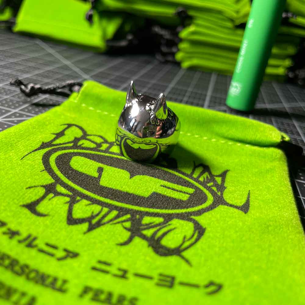 Hornball Ring ring Personal Fears Personal Fears Hornball Ring | Devil Ring | Evil Jewelry | Modern Rings