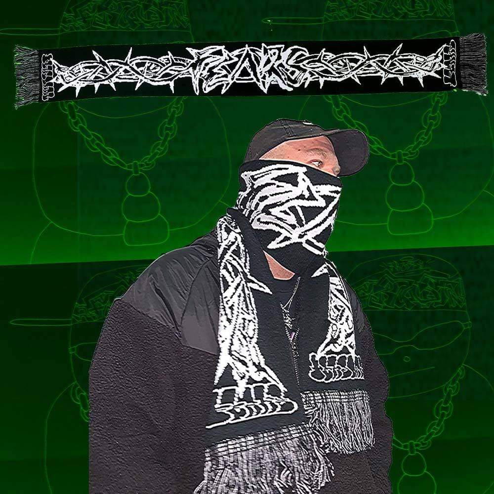Crown of Thorns Scarf scarf Personal Fears Personal Fears Crown of Thorns Scarf | Punk Style