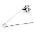 Nautical Star Safetypin Earring