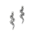 Micro Snake Stud Earring