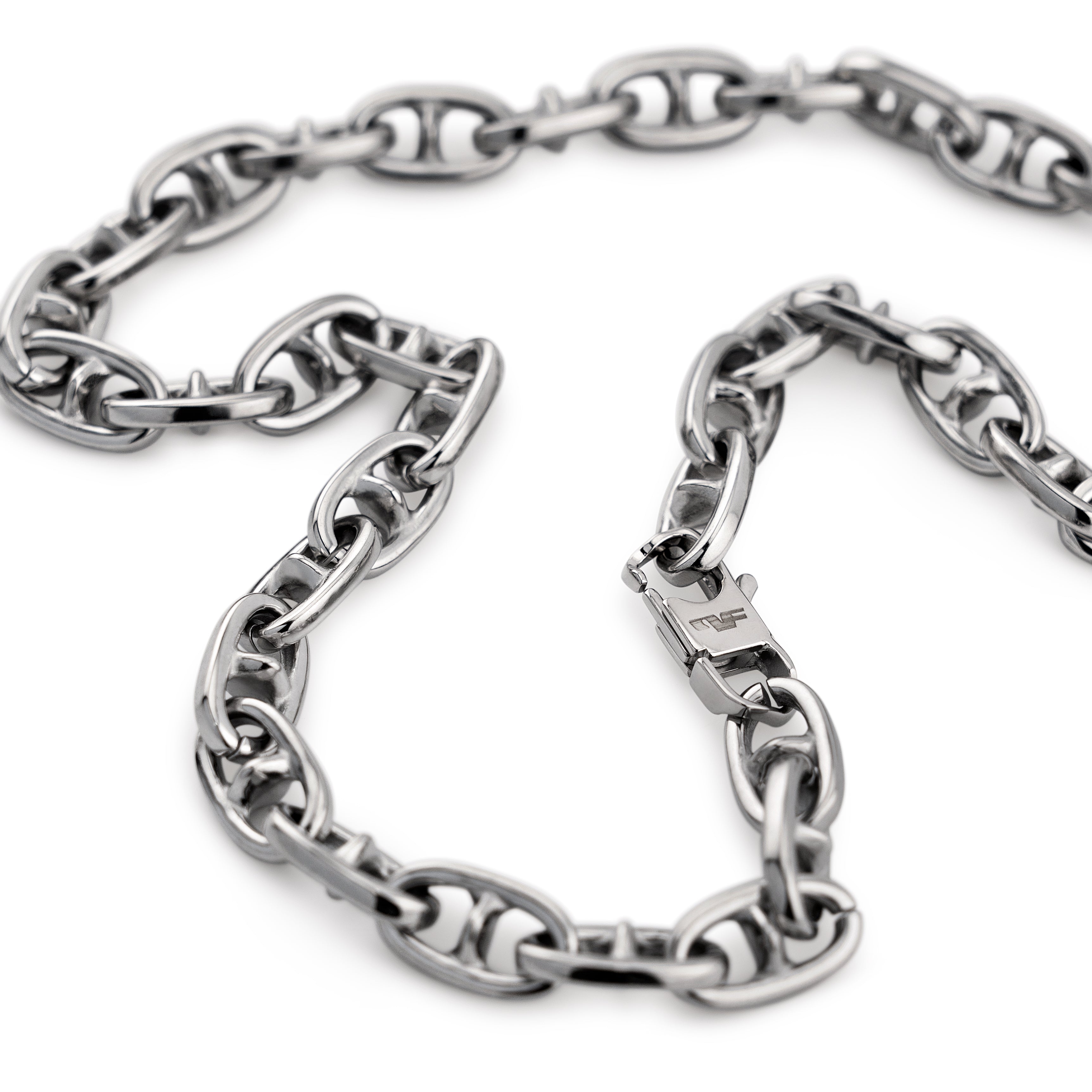 Spiked Anchor Chain Necklace Necklaces Personal Fears Personal Fears Spiked Anchor Chain Necklace | Punk Necklace | Punk Jewelry