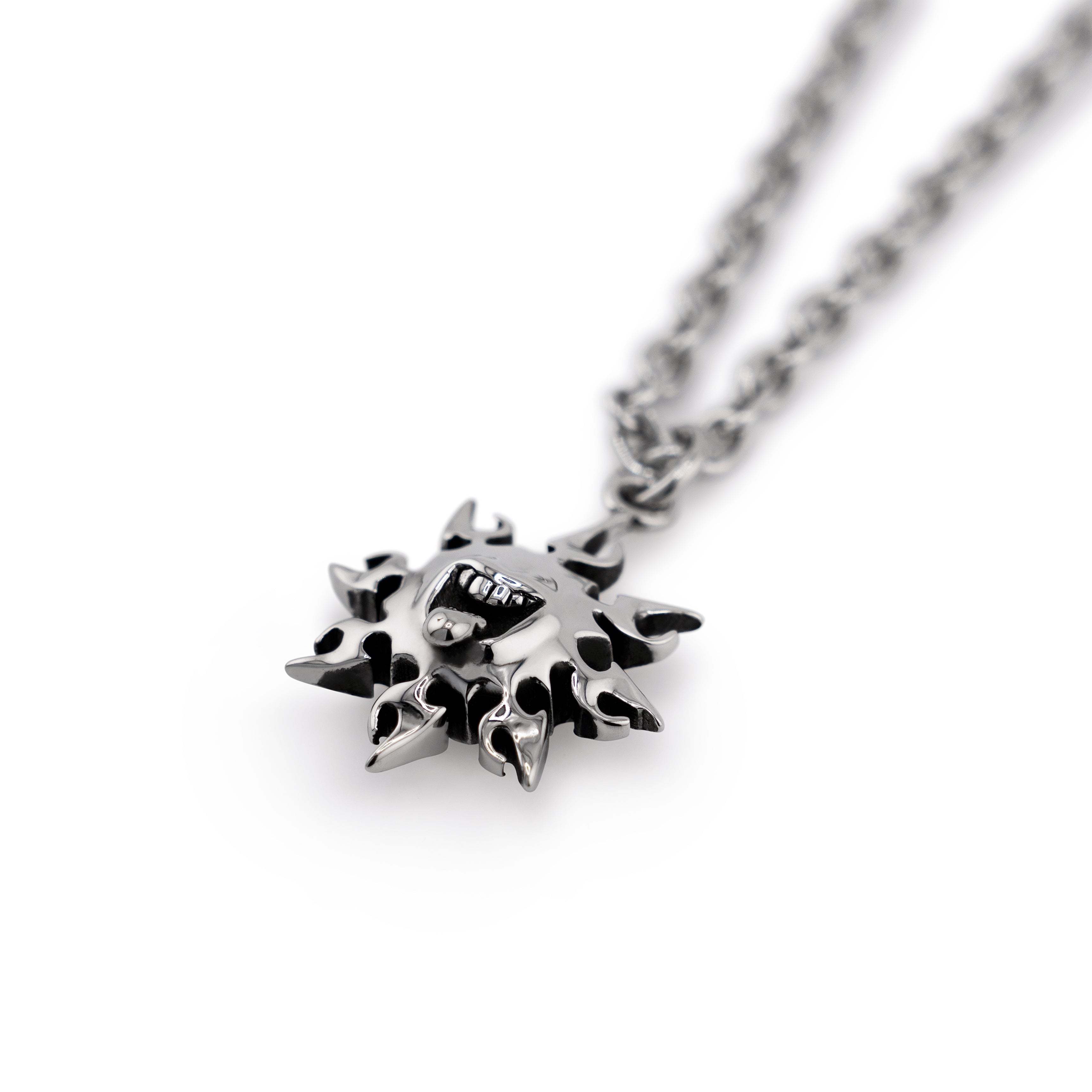 Tribal Sun Pendant Chain