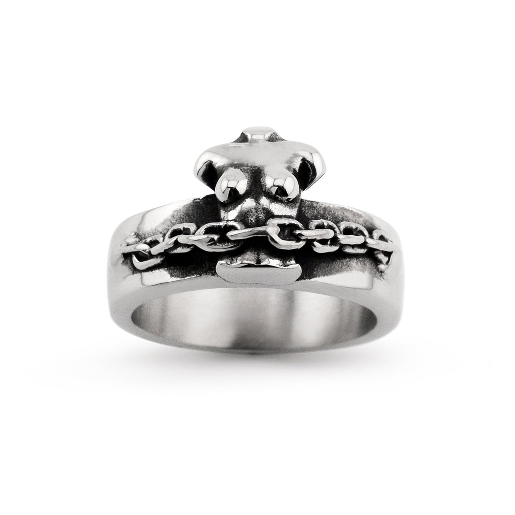Chained Up Bondage Ring ring Personal Fears Personal Fears Chained Up Ring | Alternative Jewelry | Goth Rings