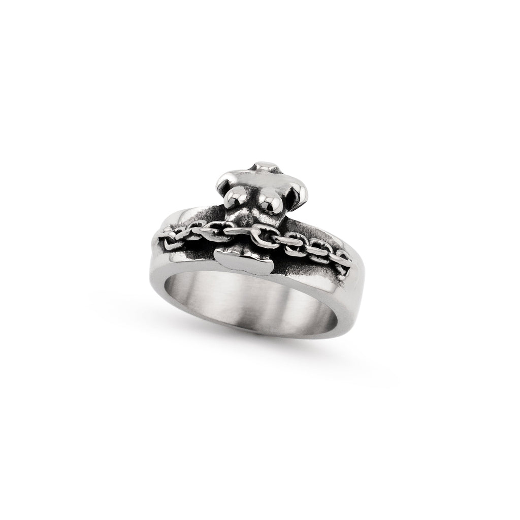Chained Up Bondage Ring ring Personal Fears Personal Fears Chained Up Ring | Alternative Jewelry | Goth Rings