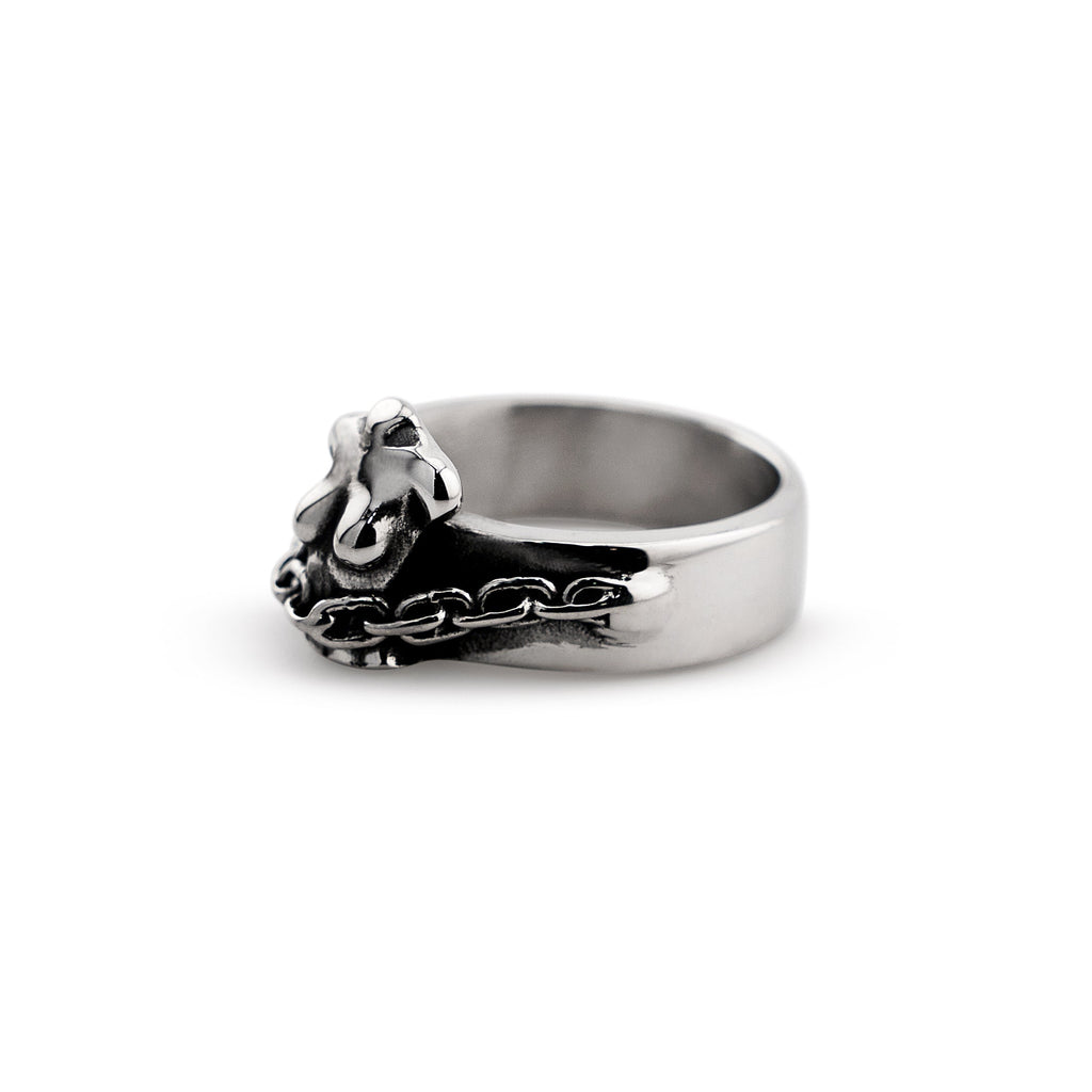 Chained Up Bondage Ring ring Personal Fears Personal Fears Chained Up Ring | Alternative Jewelry | Goth Rings