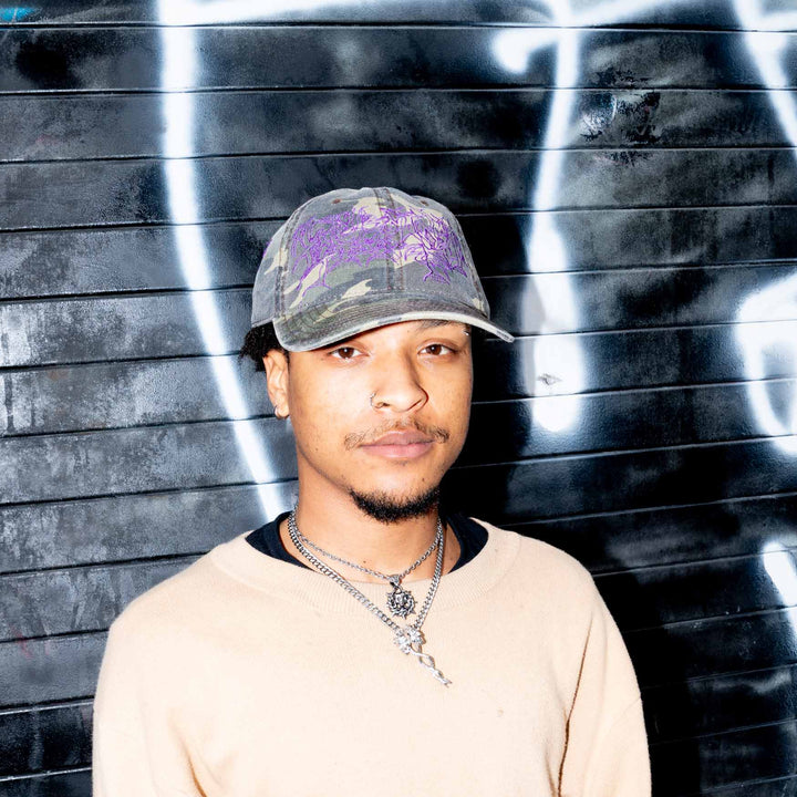 AntiStyle Hat - Camo / Purple