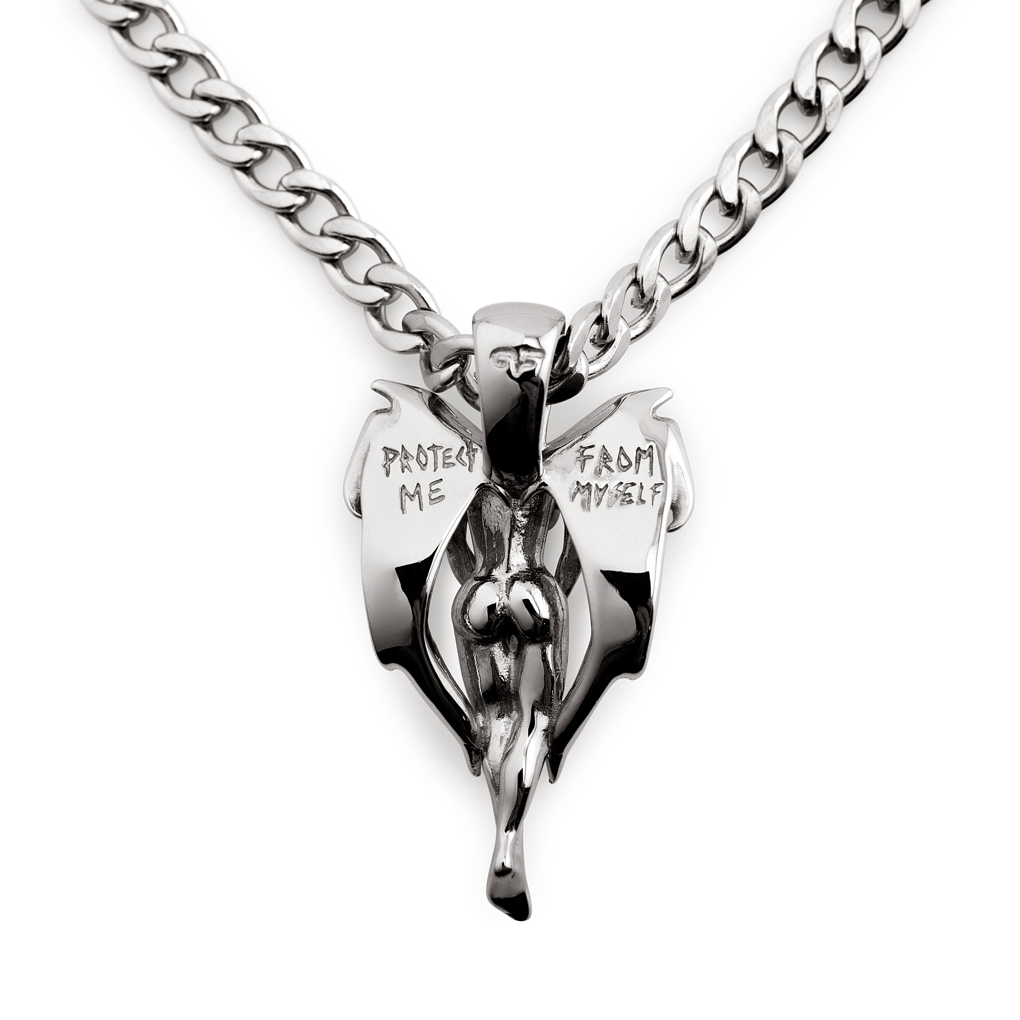 "Protect Me" Angel Pendant