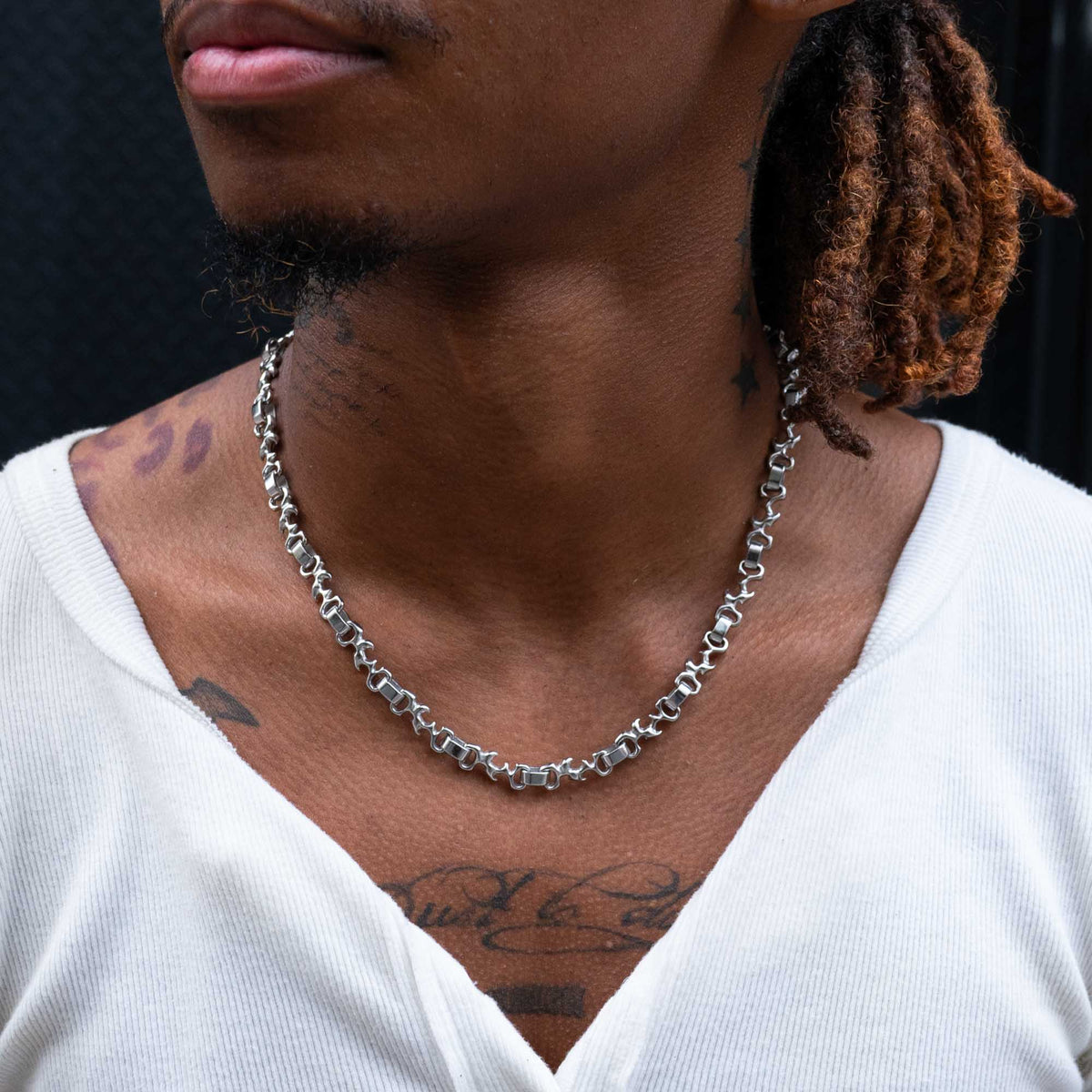 Sigil Link Chain Necklaces Personal Fears Personal Fears Sigil Link Chain | Sigilism Tattoo Necklace - Stainless Steel