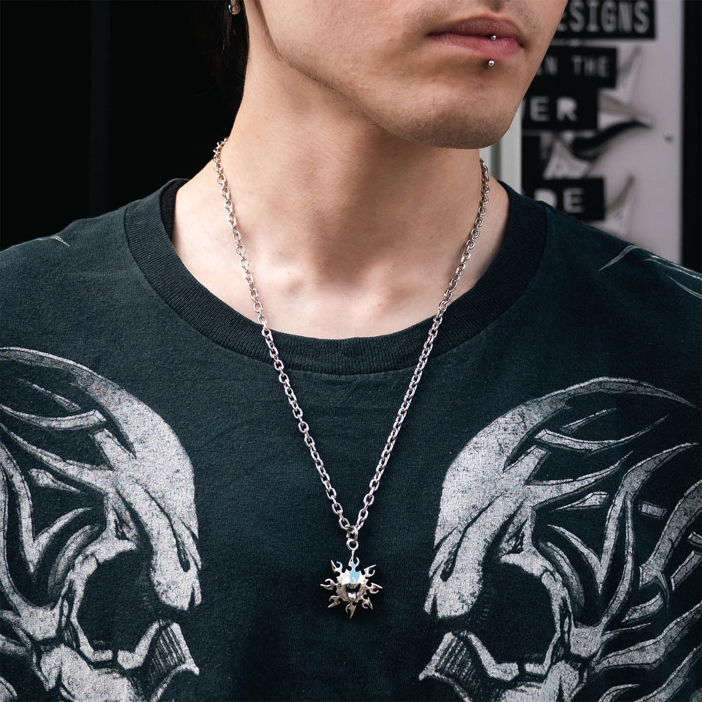 Tribal Sun Pendant Chain