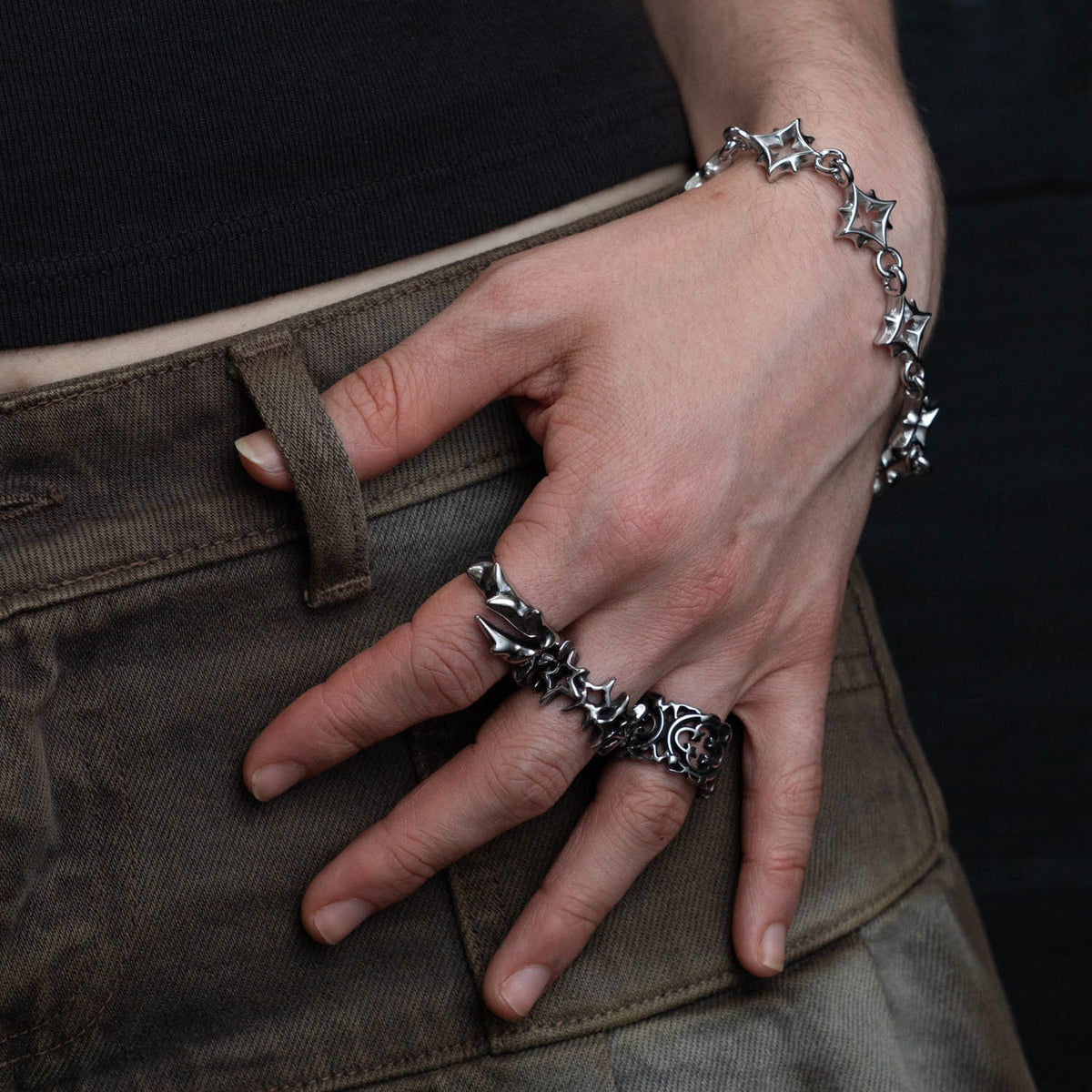 Gilded Ring Necklaces Personal Fears Personal Fears 