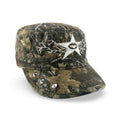 Comrade Hat - Camo Hat Personal Fears Personal Fears Comrade Hat - Camo | Hand Studded and Distressed Cadet Hat