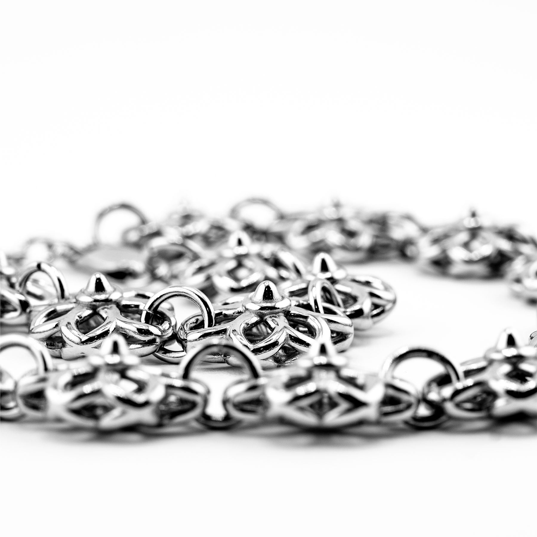 Floral Link Chain Necklaces Personal Fears Personal Fears Floral Link Chain | Fleur Necklace | Chunky Jewelry