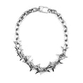 Future Link Chain Necklaces Personal Fears Personal Fears Future Link Chain | Spiked Necklace - Thorns - Stainless Steel