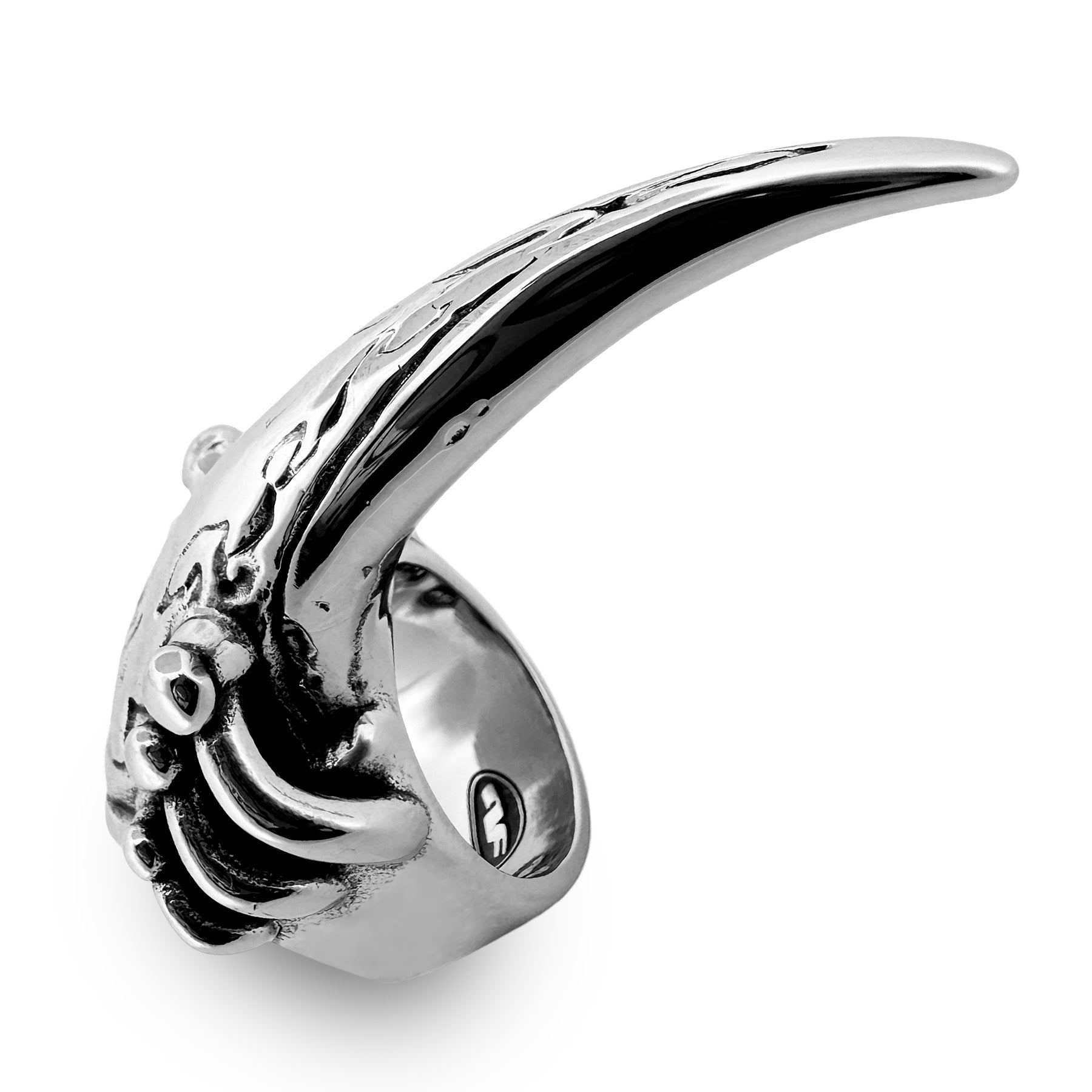 Bio-Mech Claw Ring Rings Personal Fears Personal Fears Bio-Mech Claw Ring | Statement Ring | Stainless Steel
