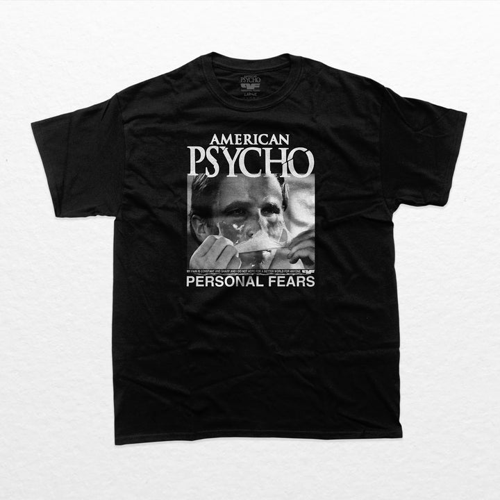 Personal Fears X American Psycho Constant Tee featuring Patrick Bateman