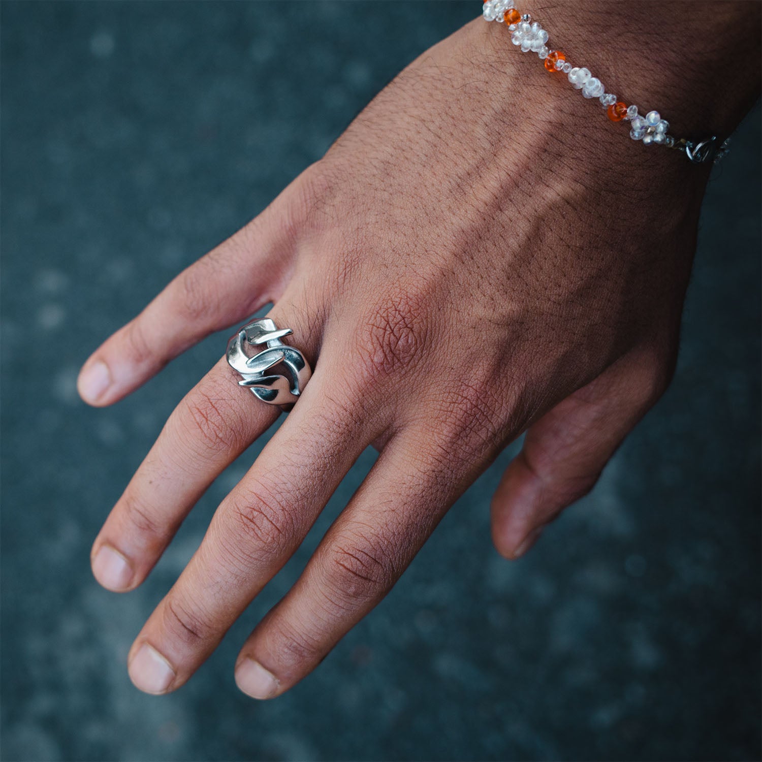 Crawford Ring Ring Personal Fears Personal Fears Crawford Ring | Stainless Steel | Silver Rings