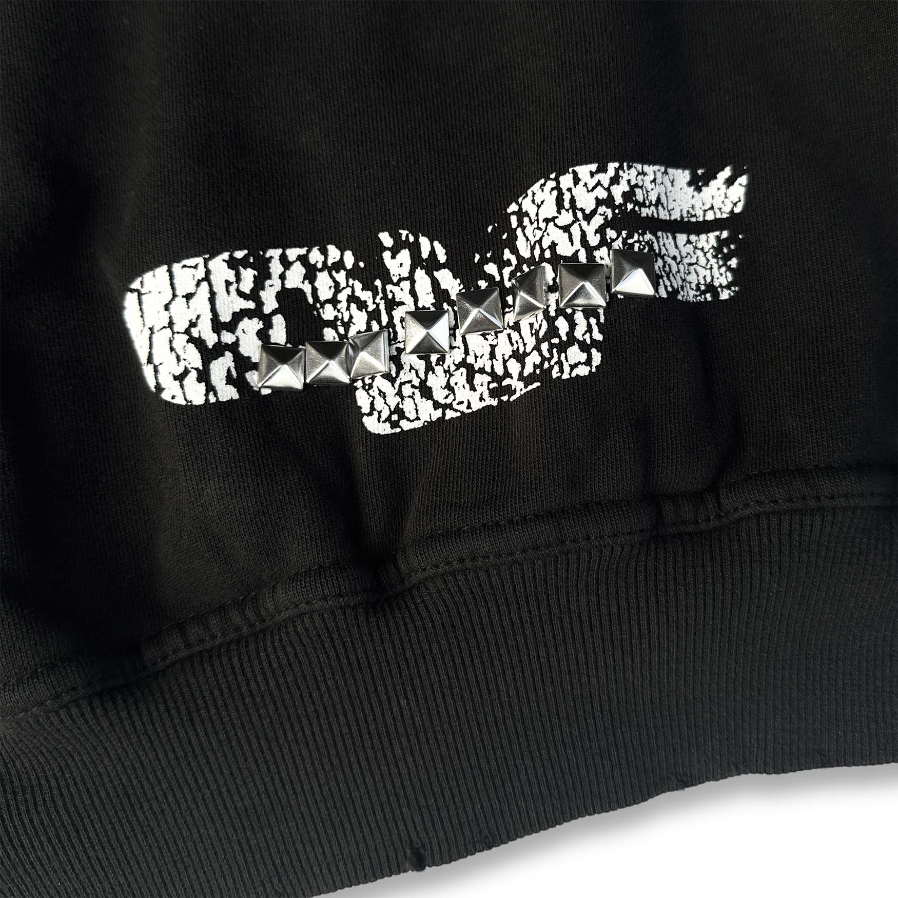 Crust Distressed Hoodie Shirts & Tops Personal Fears Personal Fears 