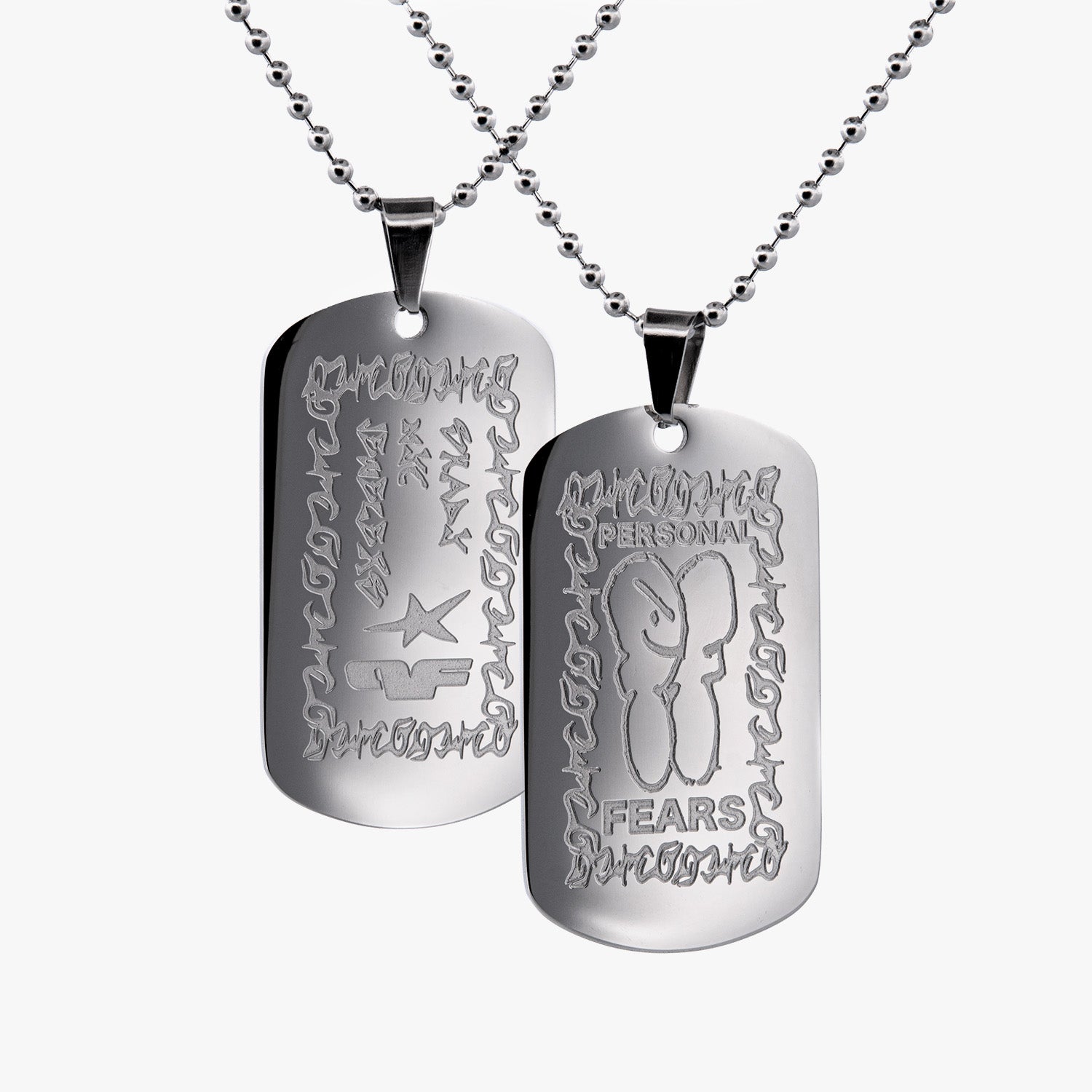 Dog Tag VI Necklaces Personal Fears Personal Fears 