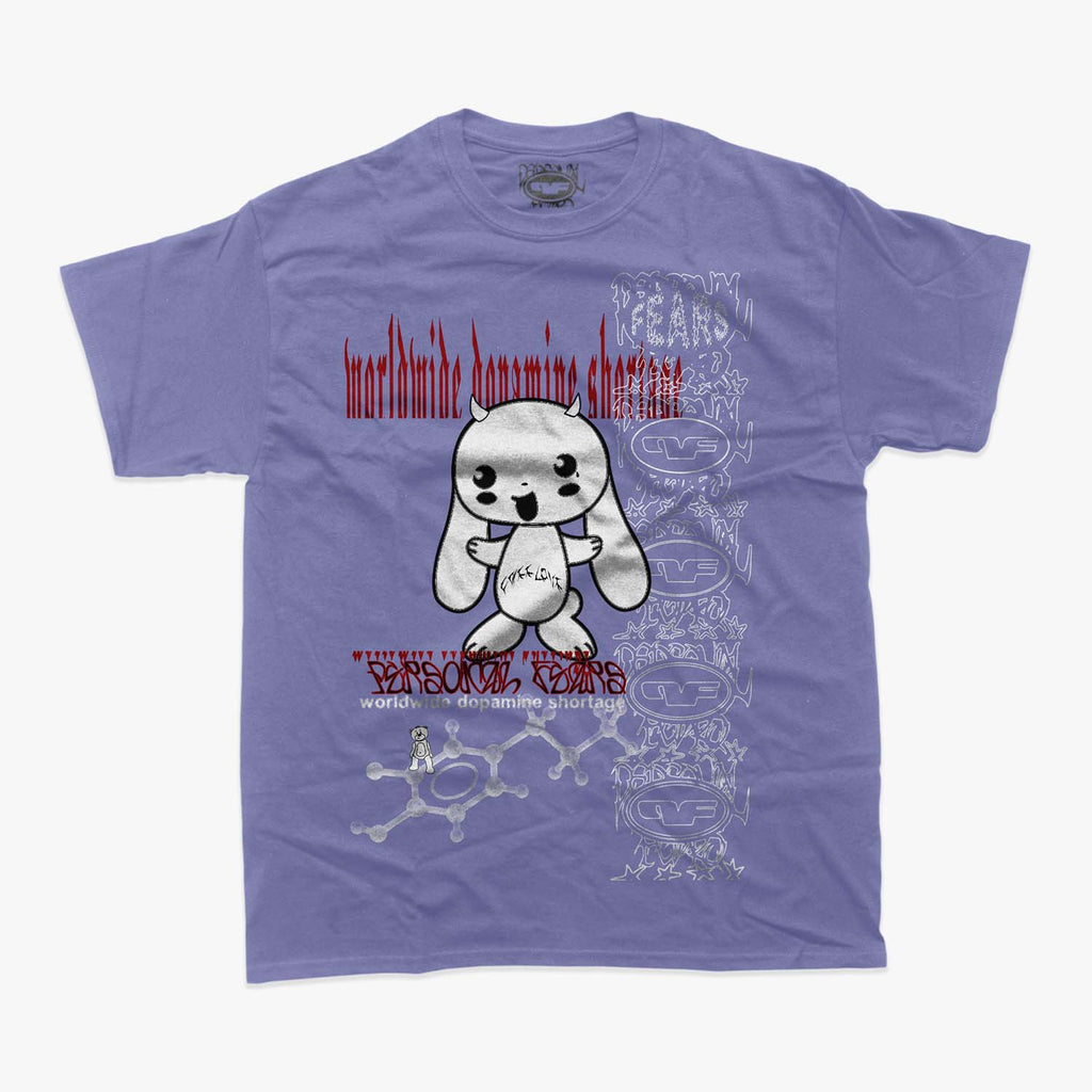 Dopamine Tee- Lilac Shirts & Tops Personal Fears Personal Fears 