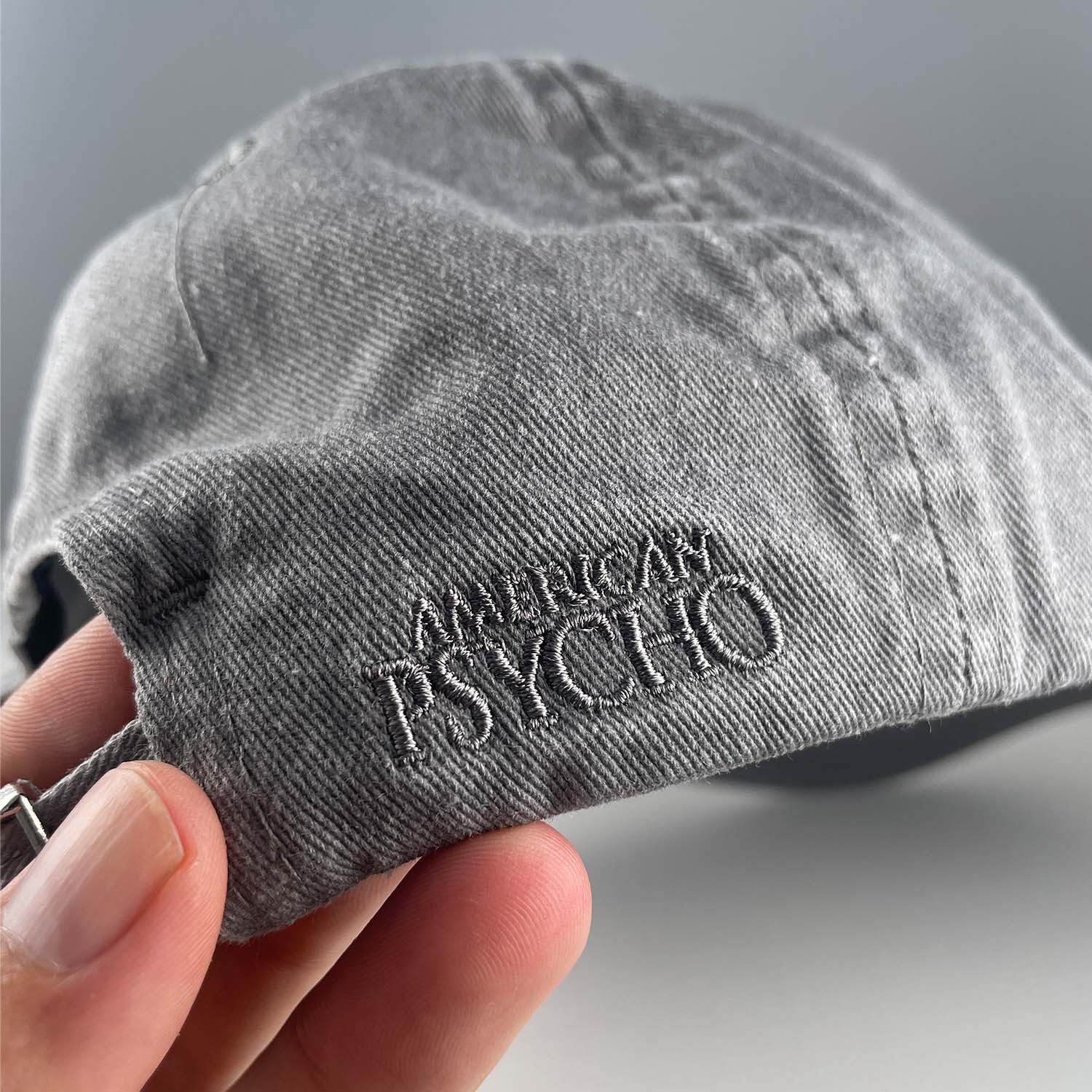 Dorsia Hat by Personal Fears X American Psycho Side Detail