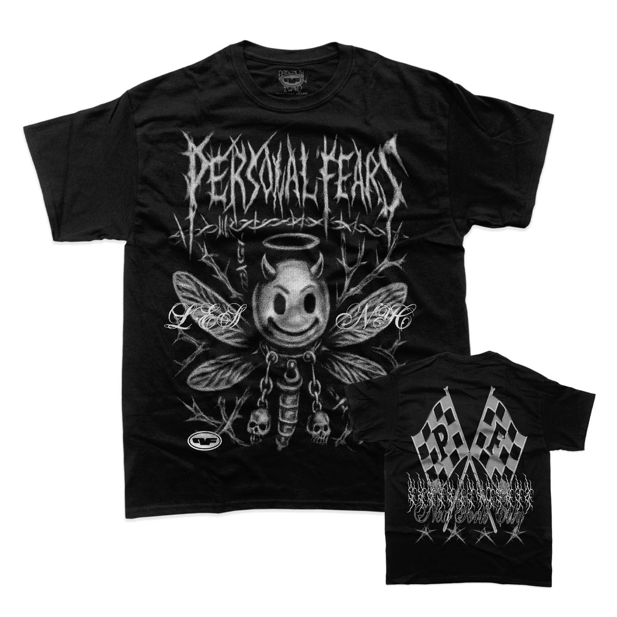 Dragonfly Tee - Black Shirts & Tops Personal Fears Personal Fears 