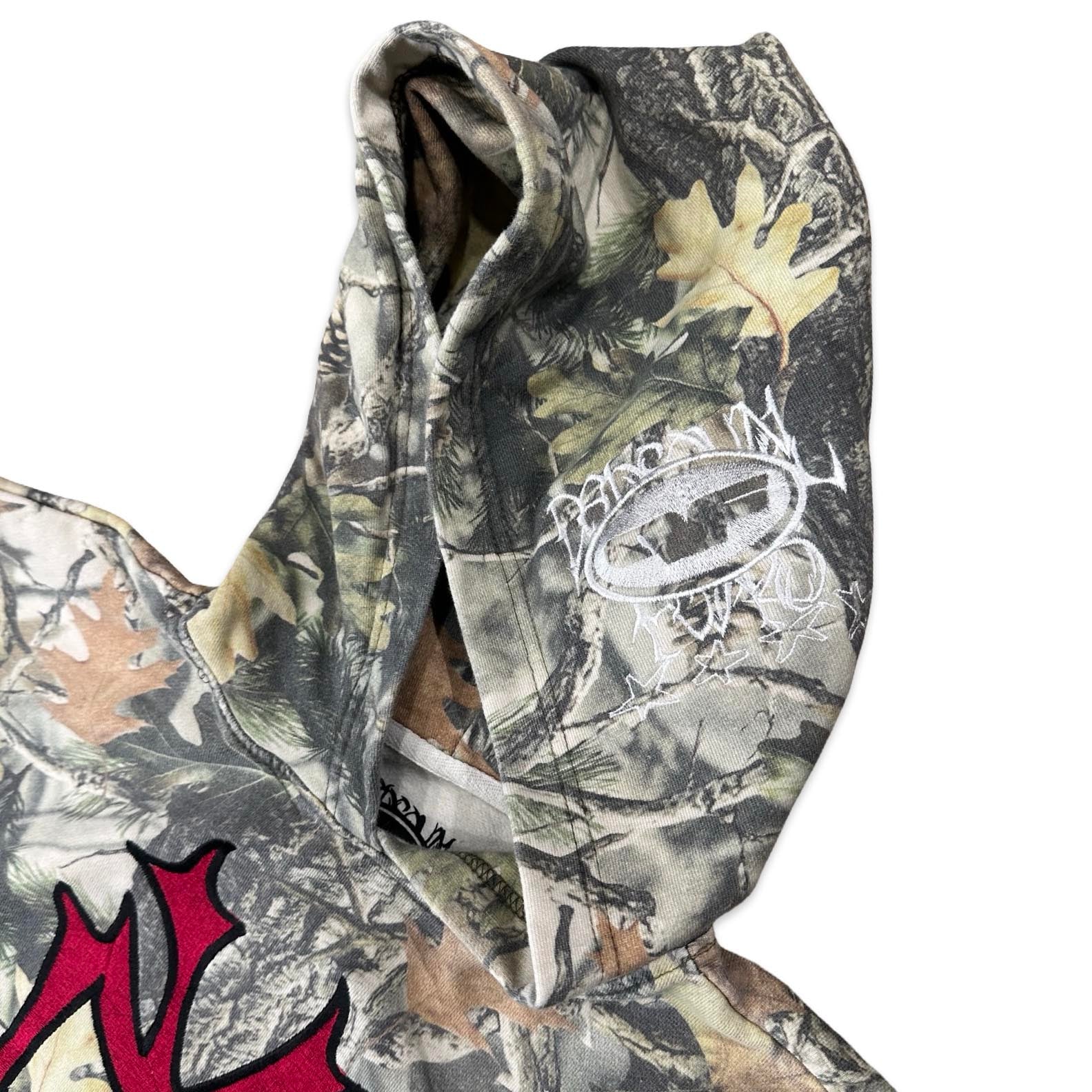 Embroidered NY Hoodie - Camo