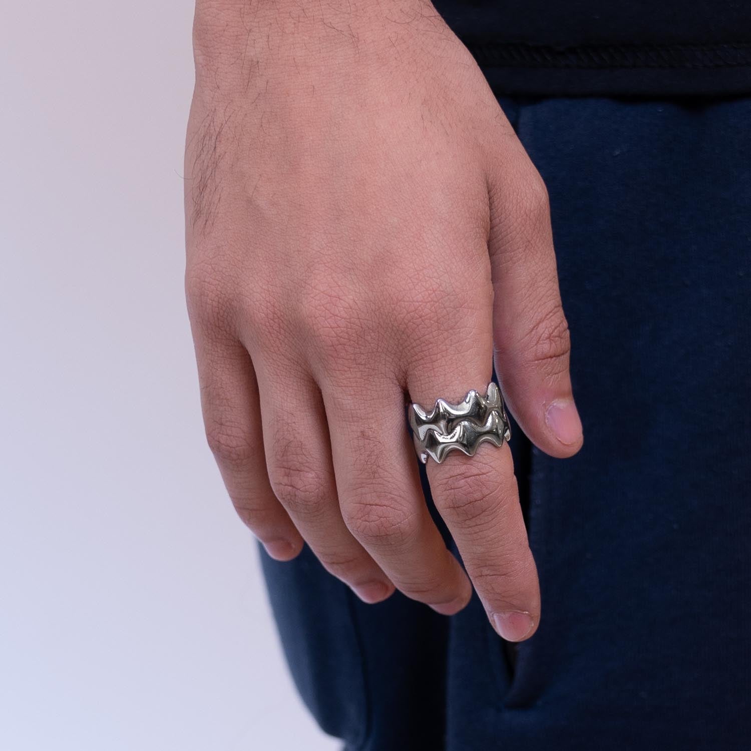 Future Stack Ring Rings Personal Fears Personal Fears Future Stack Ring | Modern Jewelry | y2k Style