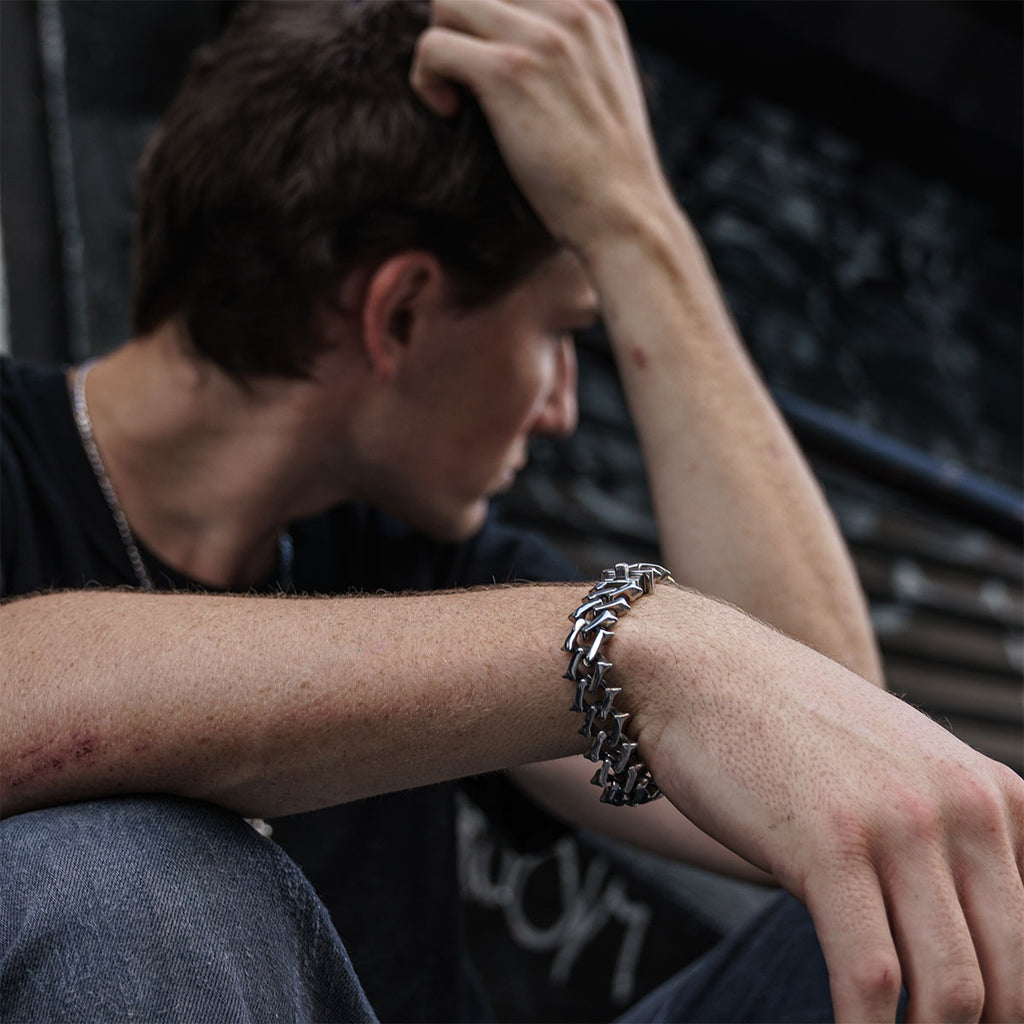Raptor Link Bracelet bracelet Personal Fears Personal Fears Raptor Link Bracelet - Spike Link Chain - Stainless Steel