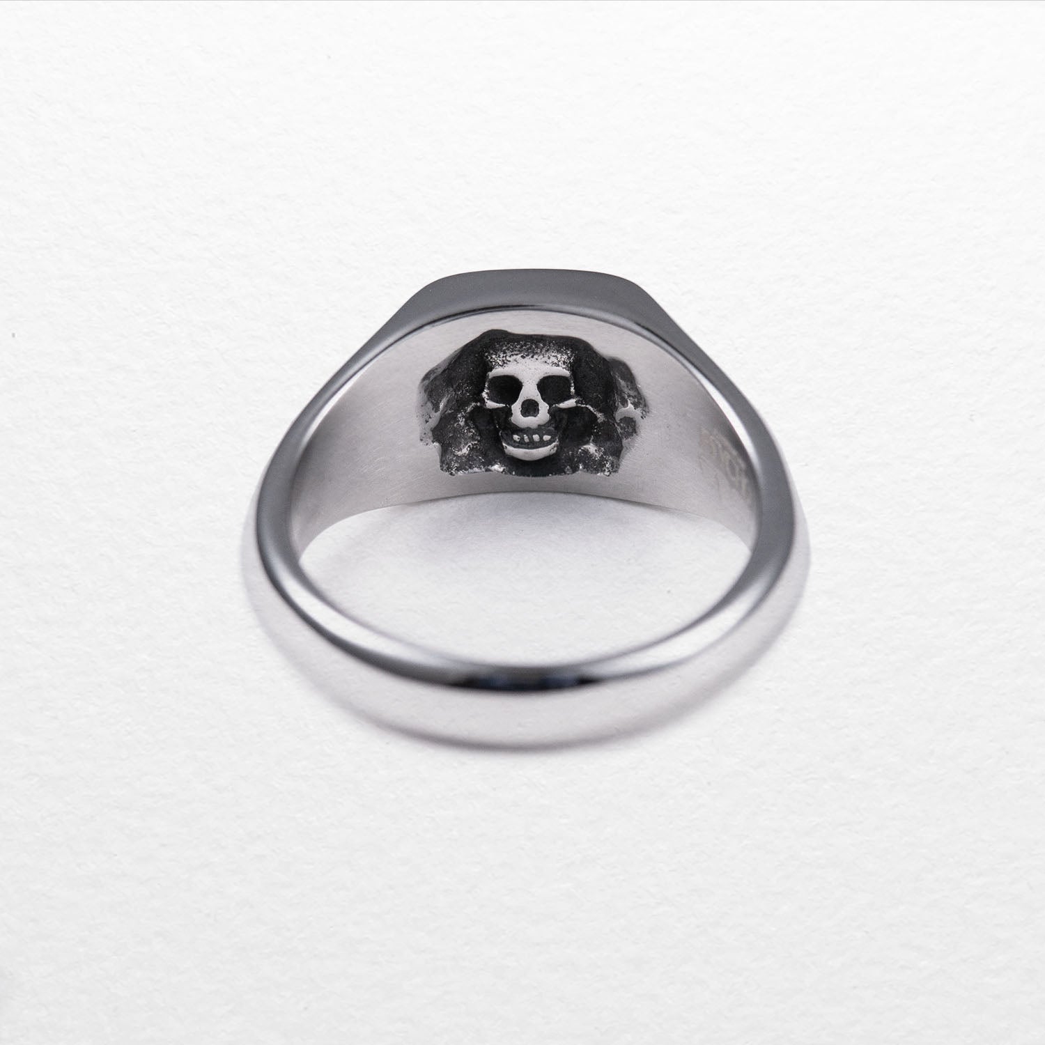 Personal Fears X American Psycho Patrick Bateman Signet Ring inner detailing