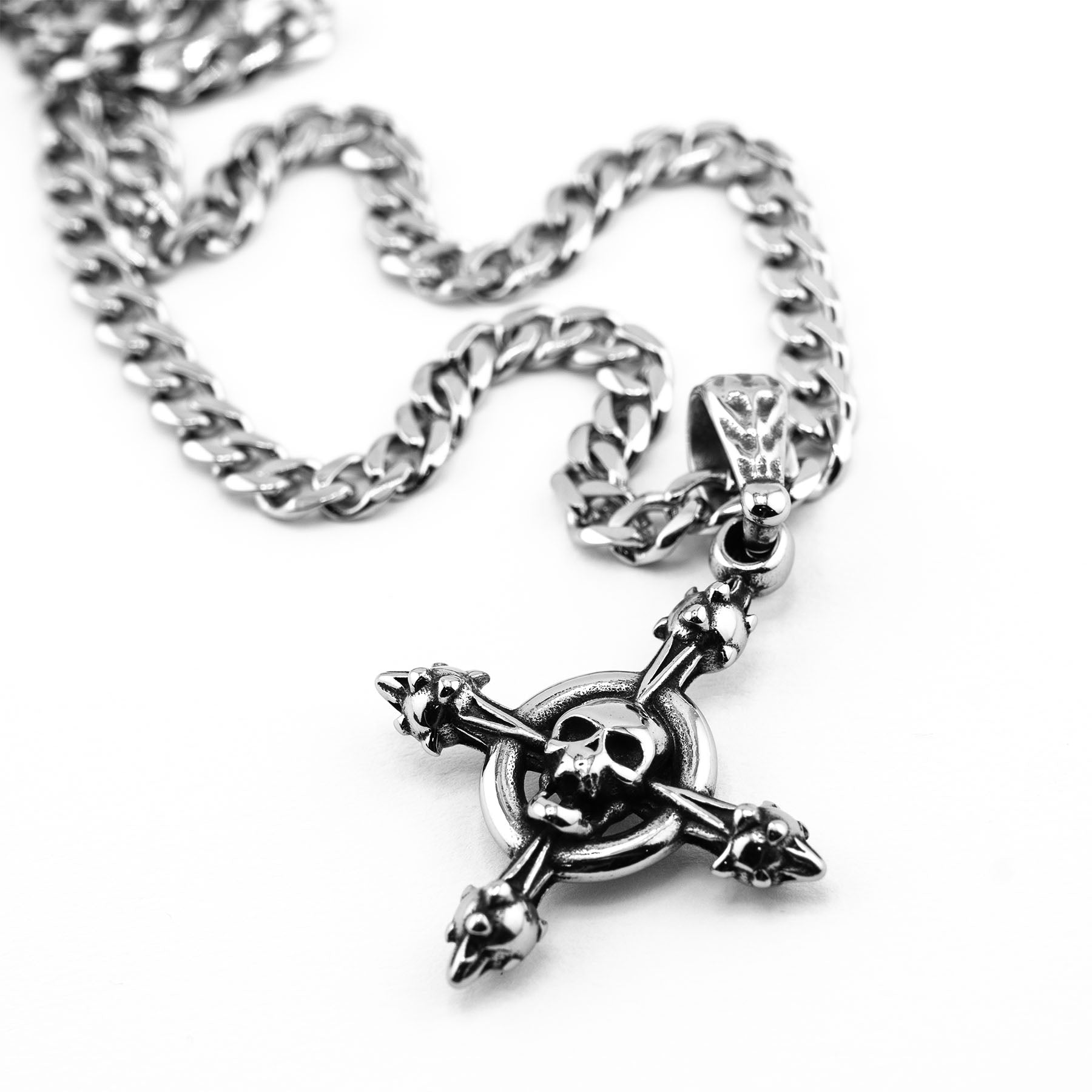 Holy Hell Pendant | Scary Jewelry | Evil Necklaces