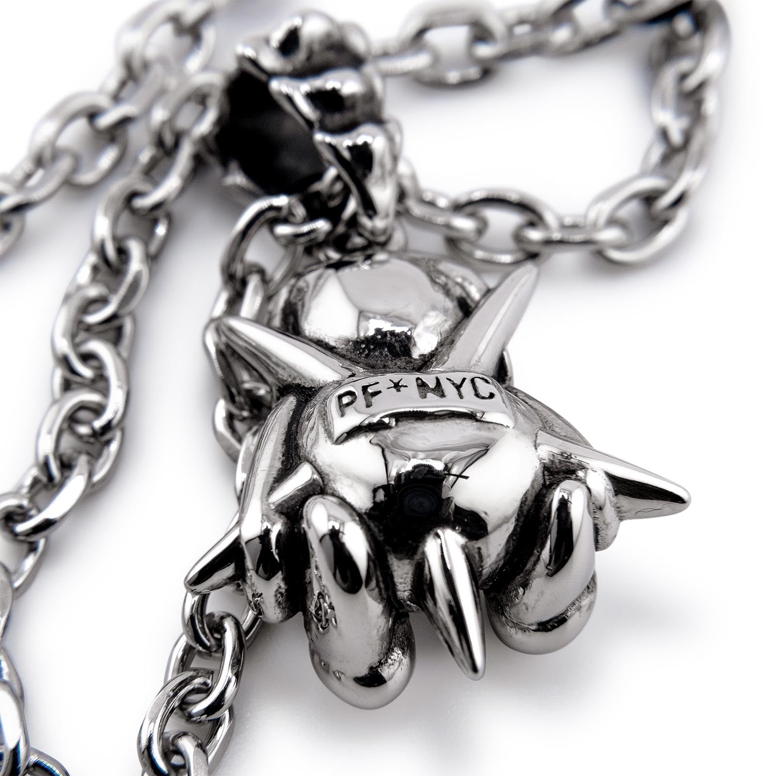 Pentagram Bunny Pendat Chain